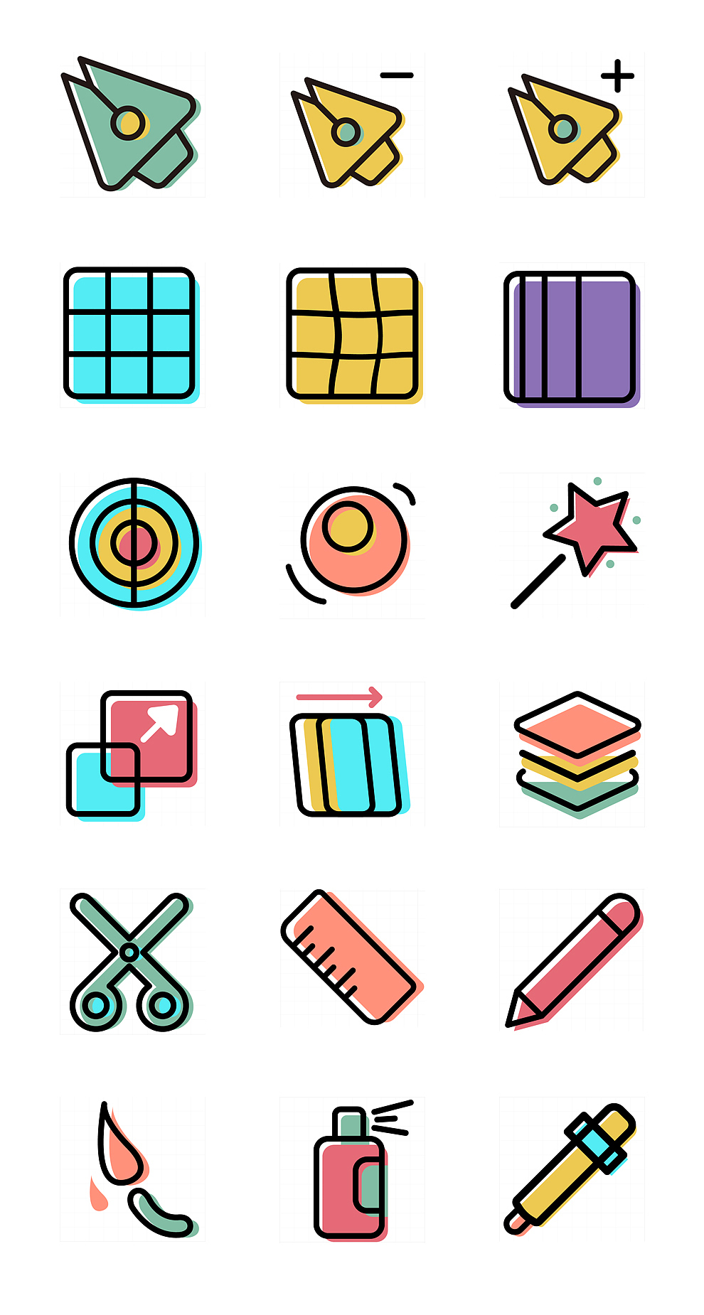 icon临摹#5（图ZNDc4MDMwMzY=） - 图标 - 站酷设计师StoneFred原创素材 - 站酷ZCOOL