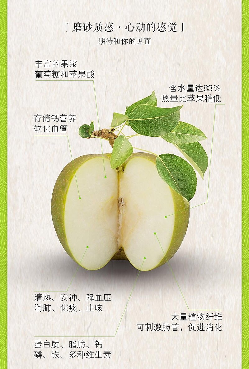 【网页设计】花山农场梨子宣传