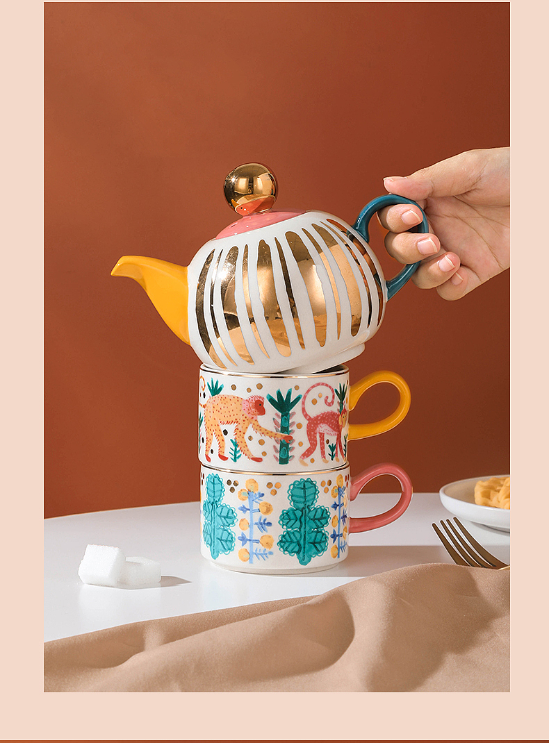 日用陶瓷花茶壶套装 × 静物拍摄 | 电商产品摄影（图ZMjMzMzkzMDMy） - 产品摄影 - 站酷设计师有影视觉文化传媒原创素材 - 站酷ZCOOL