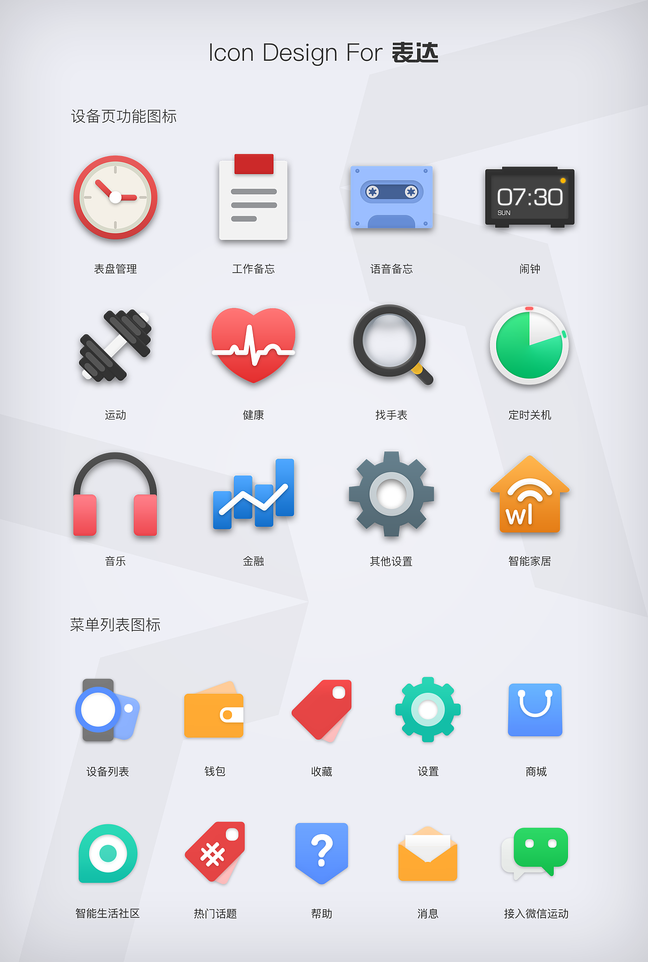 icon design for 表达|ui|图标|howarwon - 原创作品 - 站酷 (zcool)