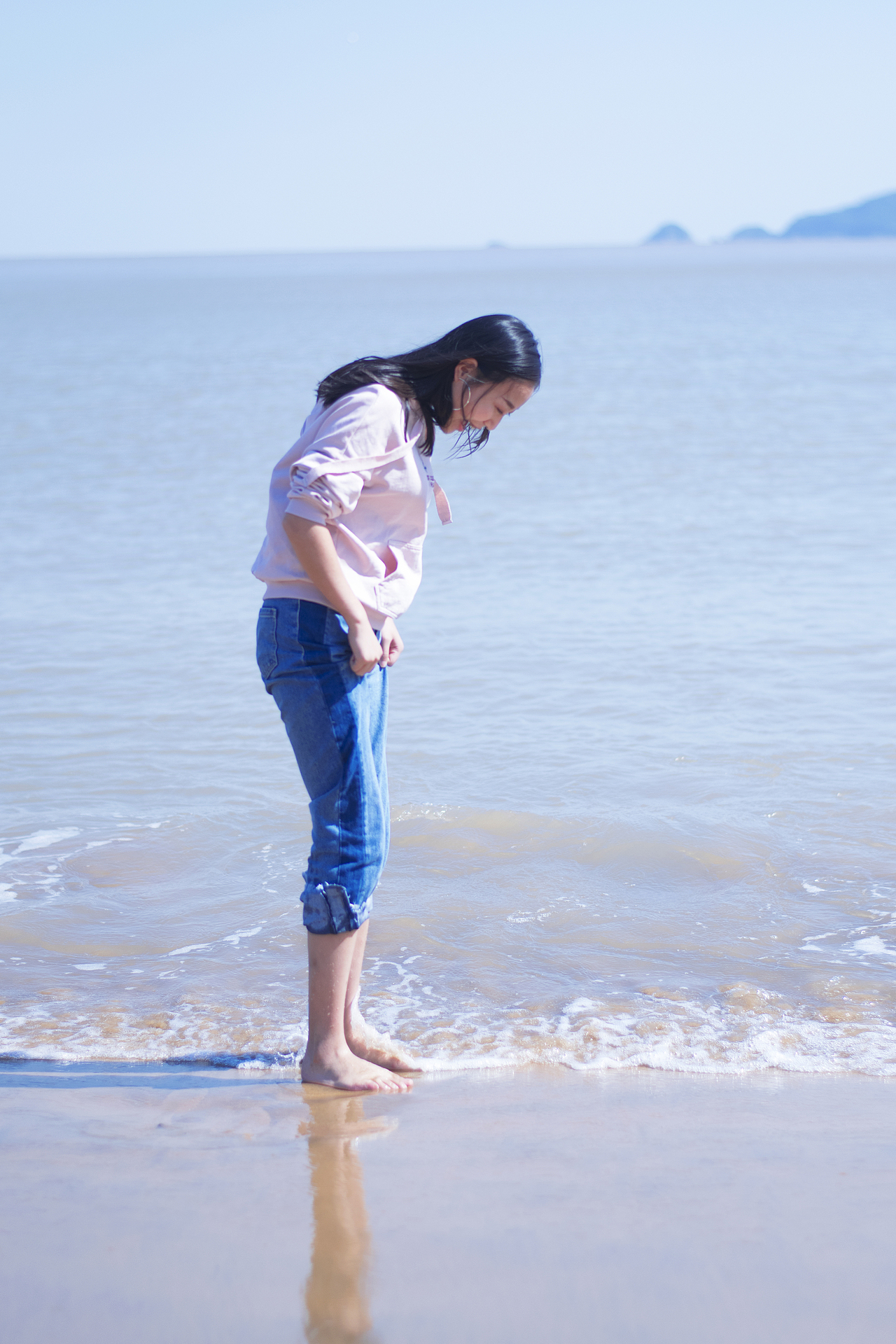 看海（图ZMTM4ODYyMzQw） - 人像摄影 - 站酷设计师心若有夕原创素材 - 站酷ZCOOL