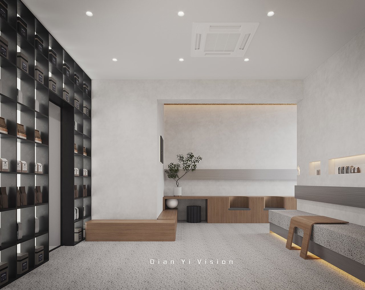 咖啡店空间效果表现