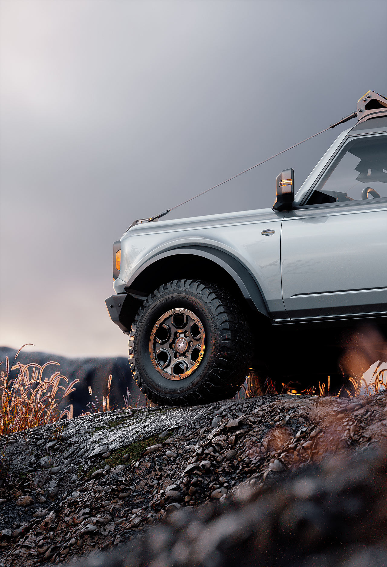 Ford Bronco CGI 福特烈马 硬派SUV 户外场景渲染(图ZMzQxNzgzNzM2) - 机械/交通 - 站酷设计师程弎益原创素材 - 站酷ZCOOL