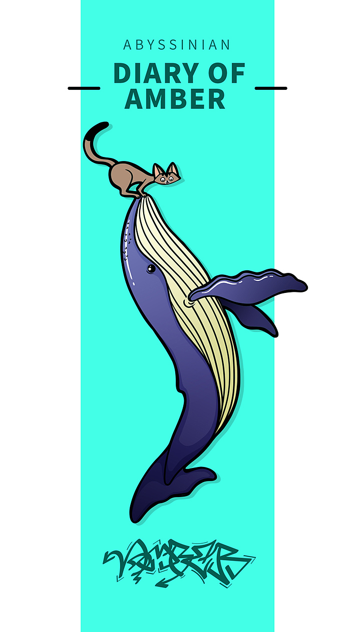 【喵喵怪怪】系列——猫与海洋生物