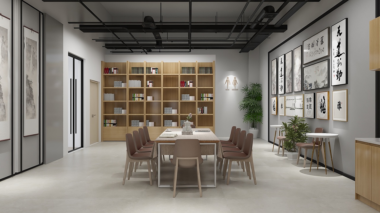 中医院院史馆及员工之家（图ZMzQzNDM5MjQ4） - 展陈设计 - 站酷设计师沉默d羔羊原创素材 - 站酷ZCOOL