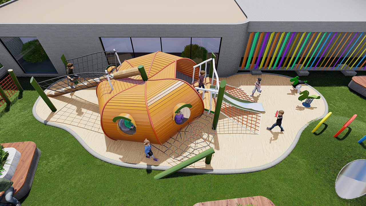 幼儿园屋顶设计