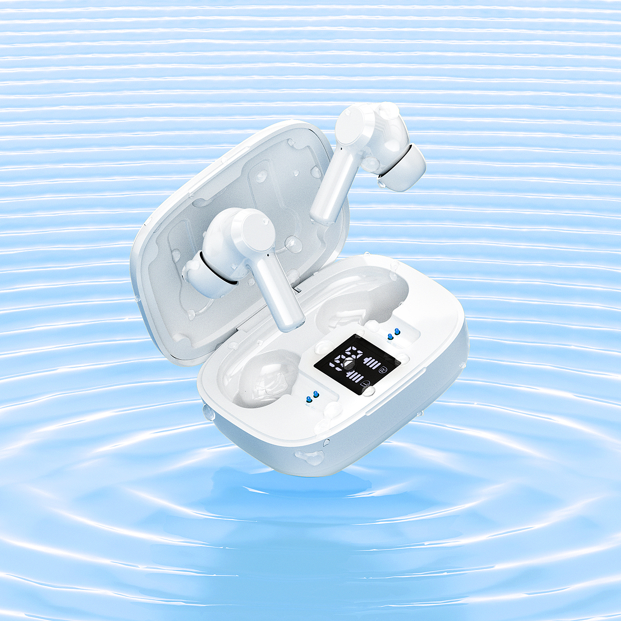 数显-蓝牙电量数显耳机渲染（图ZMzI0MTY3NjMy） - 电商 - 站酷设计师阿泽机长原创素材 - 站酷ZCOOL