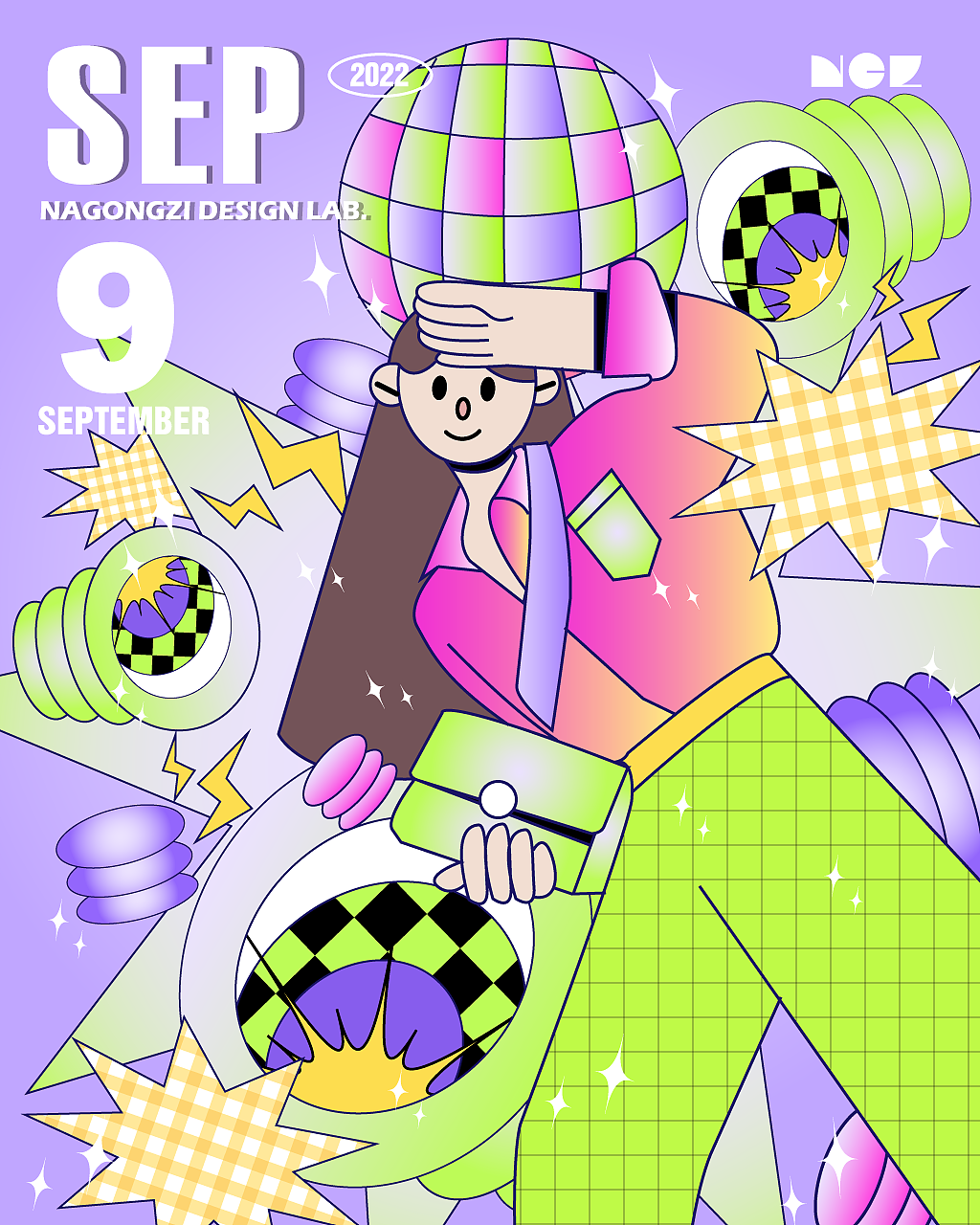 「插画合集」22年矢量插画练习