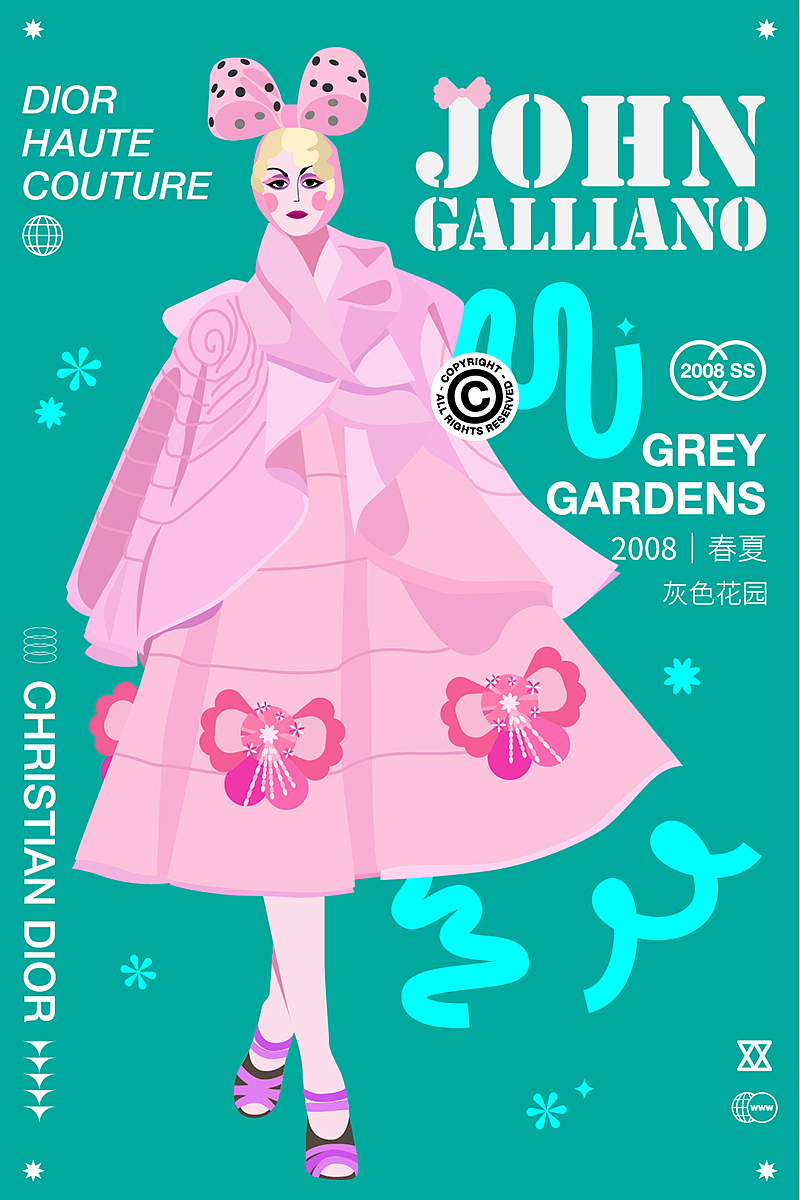 海盗爷的DIOR女孩们（图ZMzI2MjI5MTky） - 创作习作 - 站酷设计师心姬原创素材 - 站酷ZCOOL