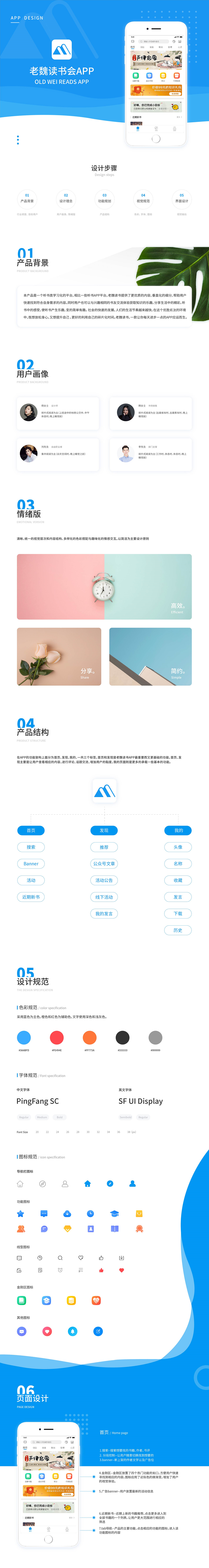 老魏读书APP（图ZMjAwMDM4MTcy） - APP界面 - 站酷设计师小恒子呀原创素材 - 站酷ZCOOL