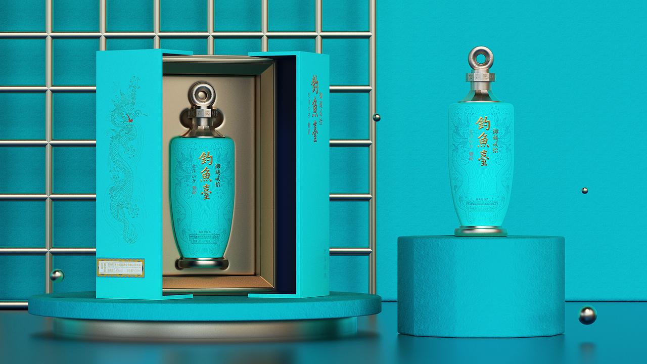 钓鱼台"龙酒"御藏系列|平面|包装|215831003_原创作品-站酷zcool