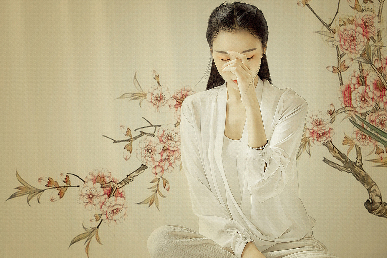 中国风工笔画人像修图（图ZMzk5MDY5MTY=） - 人像摄影 - 站酷设计师Jessica曾原创素材 - 站酷ZCOOL