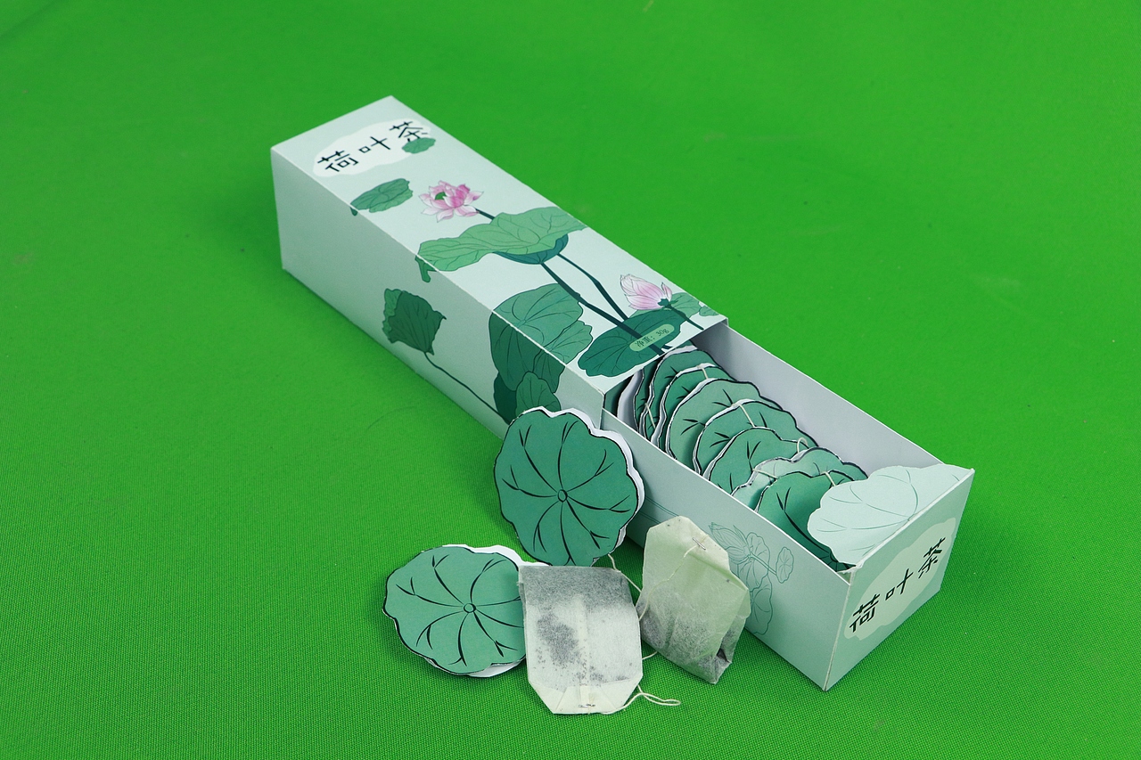 荷叶茶包装
