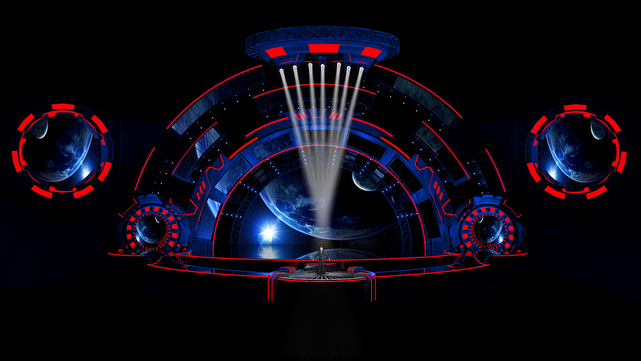 2014年优酷土豆网YC青春的选择颁奖典礼—舞台美术设计