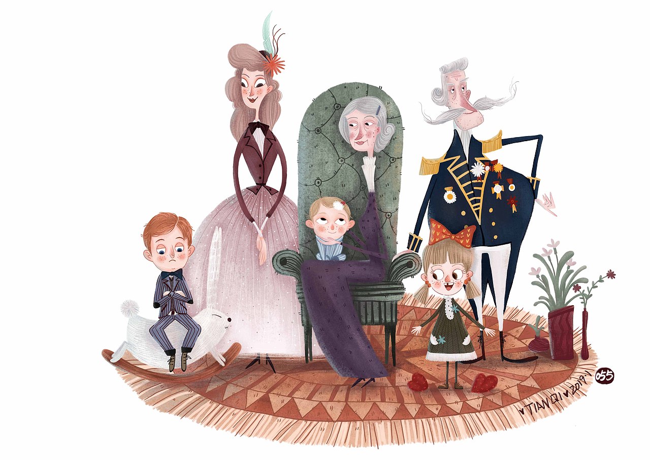 小新课后作业（图ZMTUwMDgwMDU2） - 儿童插画 - 站酷设计师天齐插画原创素材 - 站酷ZCOOL