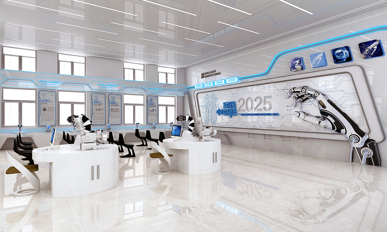 校园科技研究基地空间设计（图ZMjczMjk0Nzgw） - 展陈设计 - 站酷设计师MINI安其拉原创素材 - 站酷ZCOOL