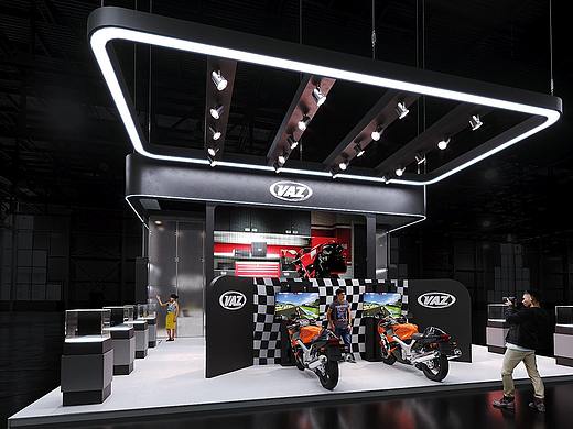 展会、展厅 cad施工图 展示柜 美陈 活动3d商场