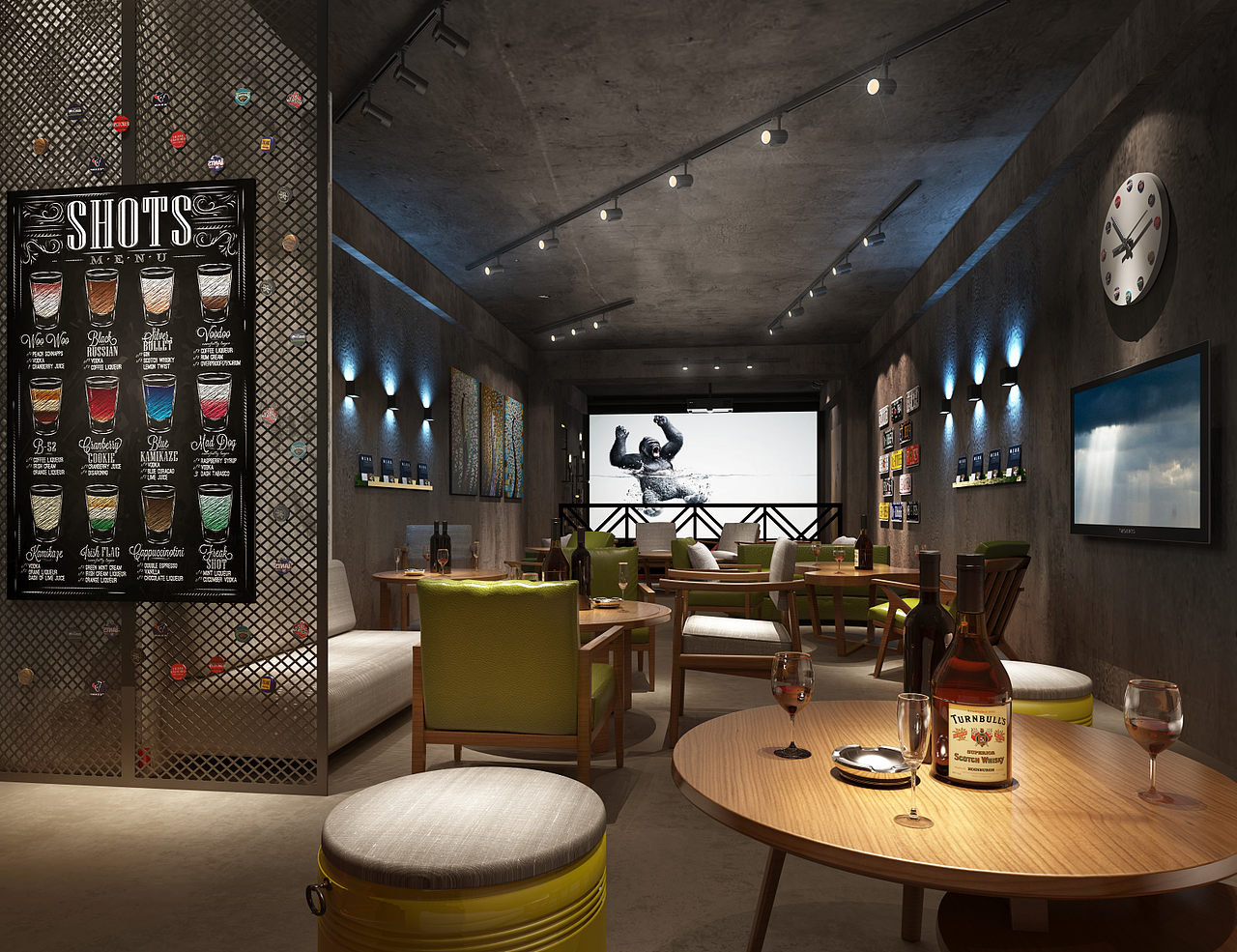 loft 酒吧方案 A10.09（图ZNjA0MzQ1NDg=） - 家装设计 - 站酷设计师caienji原创素材 - 站酷ZCOOL