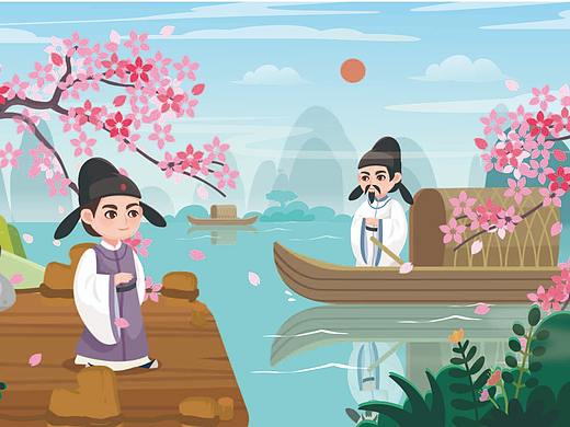 一起學(xué)-兒童插畫（個(gè)人主頁(yè)-ZNTc0NjcyODQ=） - 商業(yè)插畫 - 站酷設(shè)計(jì)師Alice樂樂原創(chuàng)素材 - 站酷ZCOOL