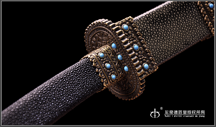 德匠堂宝剑-龙泉刀剑-乾隆大阅刀|精炼钢(DJ-3004)