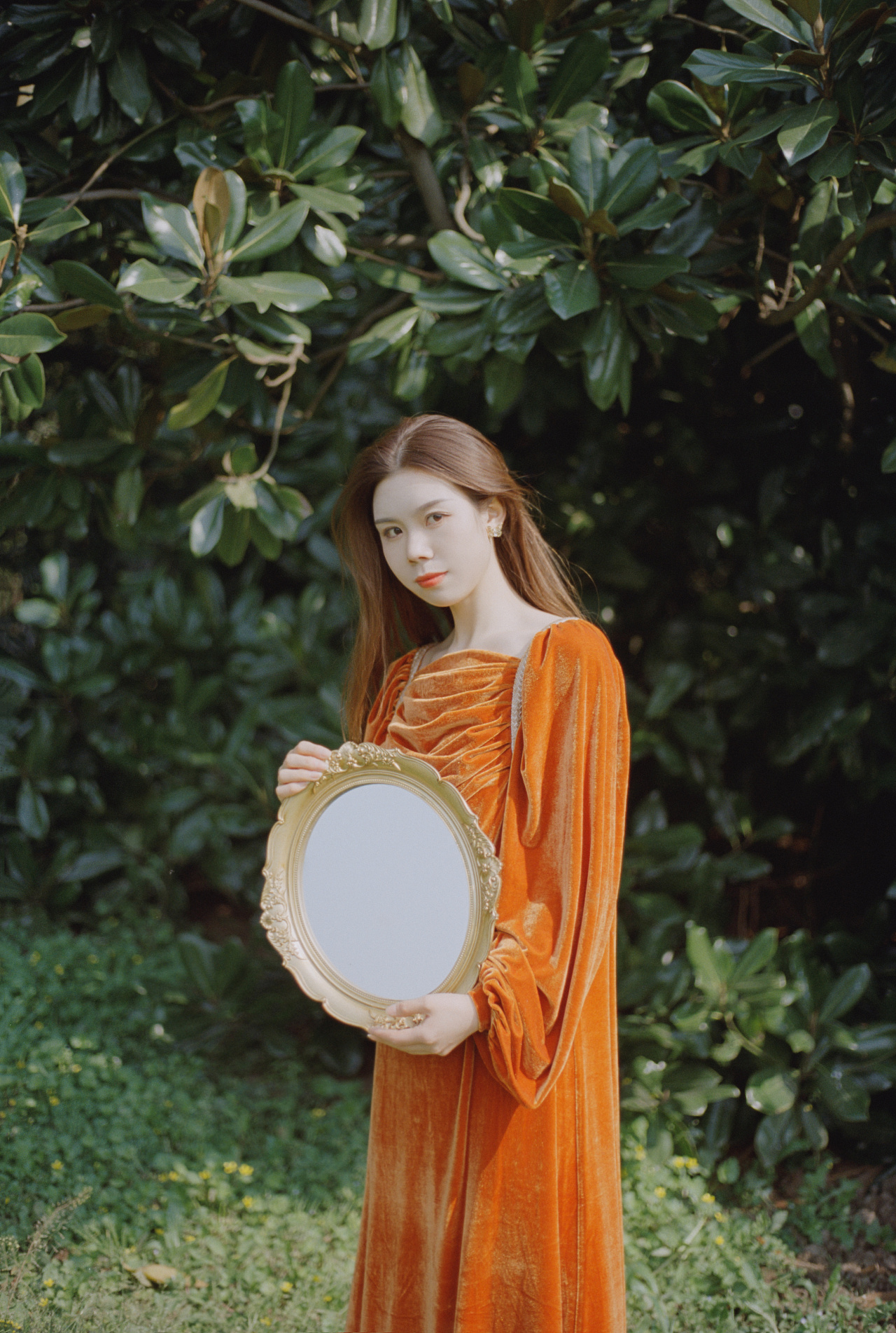 复古森系户外写真