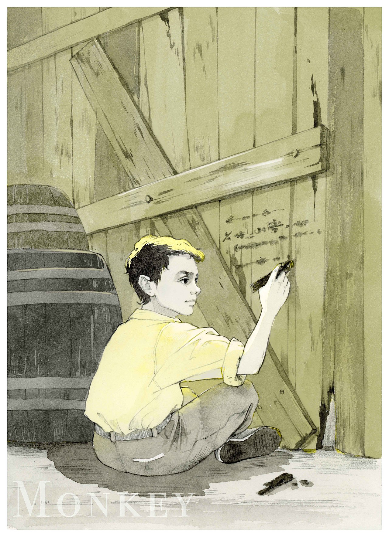 手绘图书插画【4】（图ZMzYxMzk2ODQ0） - 绘本 - 站酷设计师王俊宇Monkey原创素材 - 站酷ZCOOL