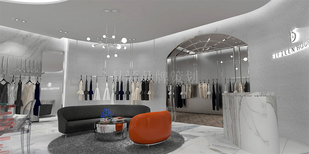 15小时场合服饰女装专卖店设计|15小时女装专卖店设计（图ZMTIxNDE4MjY4） - 家装设计 - 站酷设计师易源品牌策划原创素材 - 站酷ZCOOL