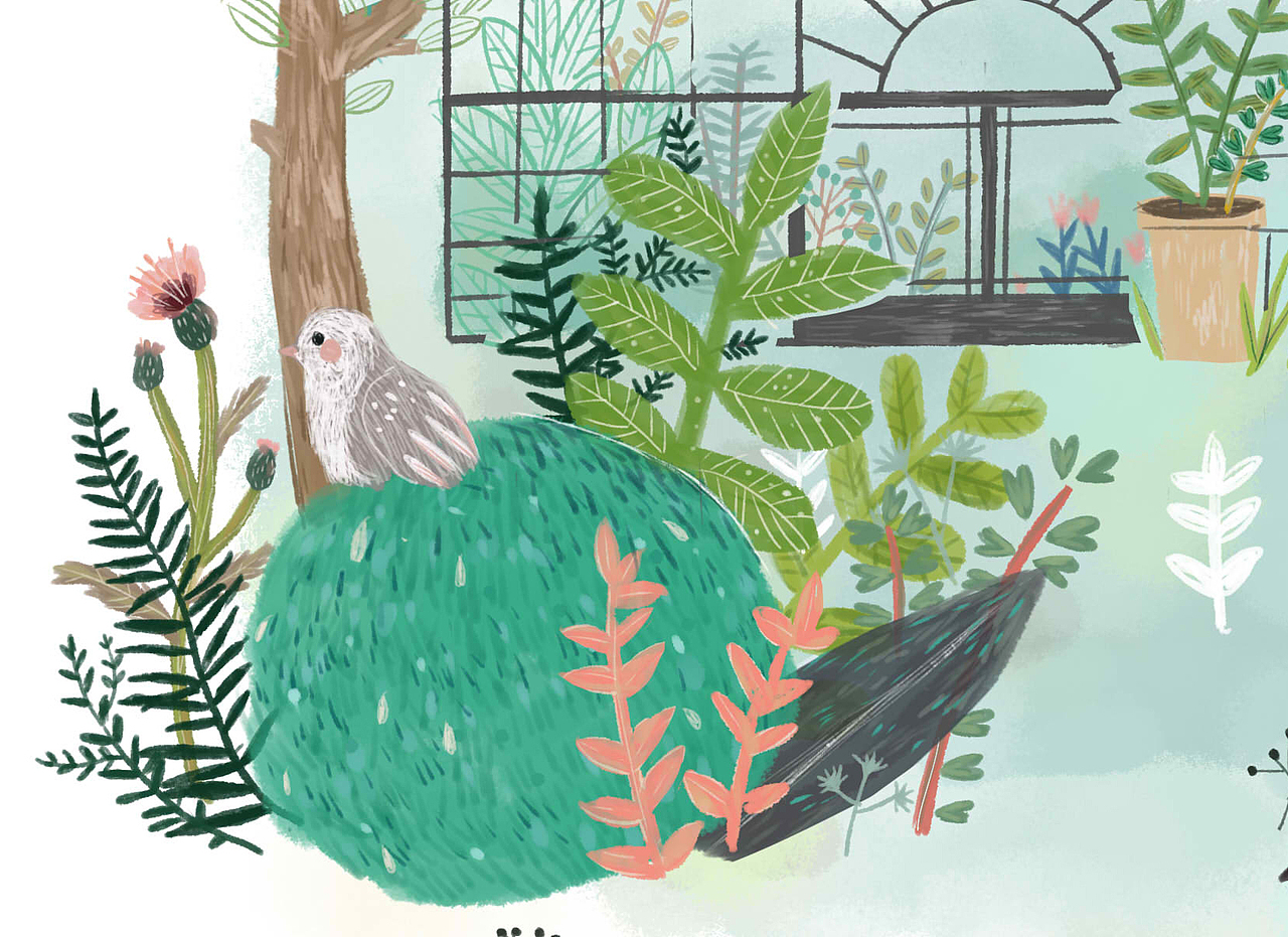 芳草原（图ZNjgzNjAxNjg=） - 商业插画 - 站酷设计师yu包包原创素材 - 站酷ZCOOL