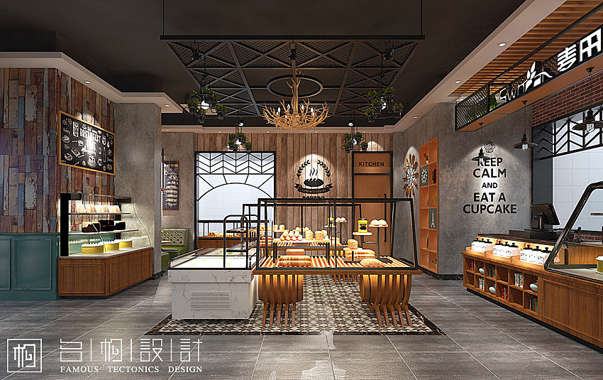 山东滨州—麦田蛋糕店设计（图ZNzEwMjc4NzI=） - 展陈设计 - 站酷设计师名构原创素材 - 站酷ZCOOL