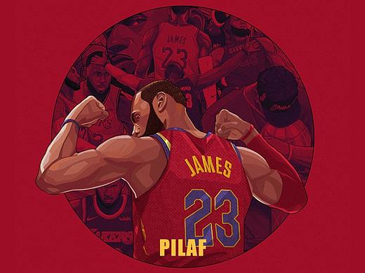 近期NBA插画