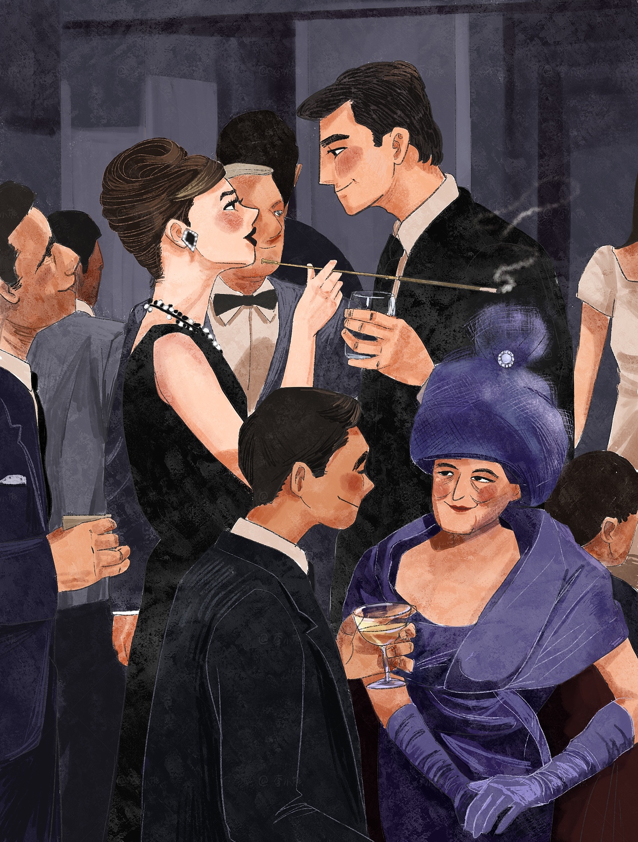 电影插画｜近期插画总结（图ZMjU0MjQyODA0） - 商业插画 - 站酷设计师李小熊beaaar原创素材 - 站酷ZCOOL