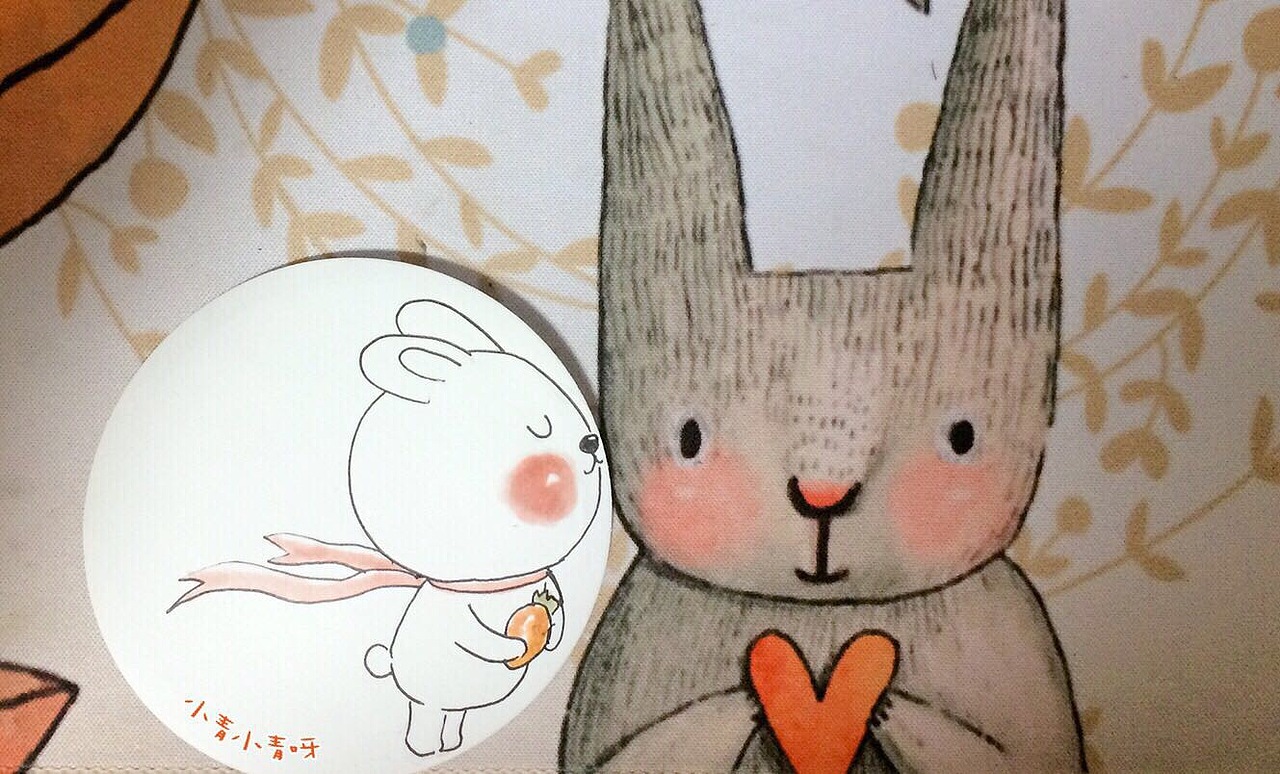 手绘小杯垫（图ZMTI3OTM0NTY4） - 绘画 - 站酷设计师小青小青呀原创素材 - 站酷ZCOOL