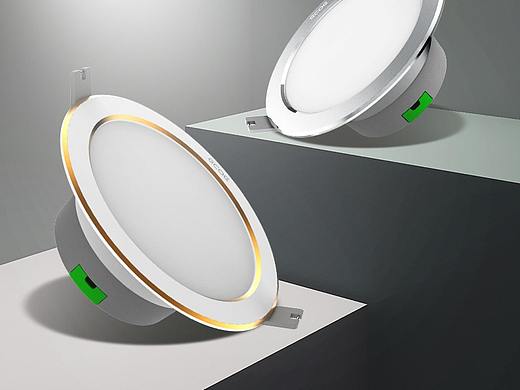 小器鬼LED筒灯嵌入式射灯超薄3w5w7瓦洞灯天花孔灯筒灯