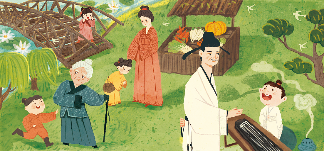 弟子规礼仪教学插画（图ZMTUxOTg2MDcy） - 儿童插画 - 站酷设计师银Ain原创素材 - 站酷ZCOOL