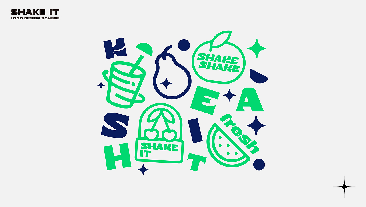 SHAKE IT｜水果奶昔品牌设计（图ZMjcxMTk4NDQ4） - 品牌 - 站酷设计师LAZYstudio原创素材 - 站酷ZCOOL