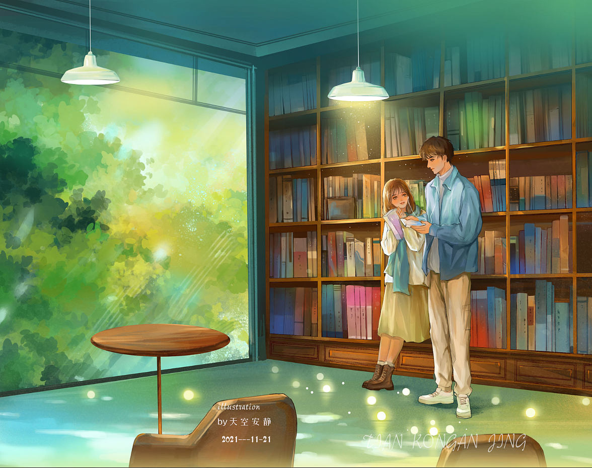 2021年绘画总结（图ZMjg4MTUzMzA4） - 商业插画 - 站酷设计师天空安靜原创素材 - 站酷ZCOOL
