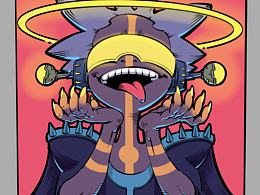 #nft#听说现在很流行nft头像设计,自己也试了两个。