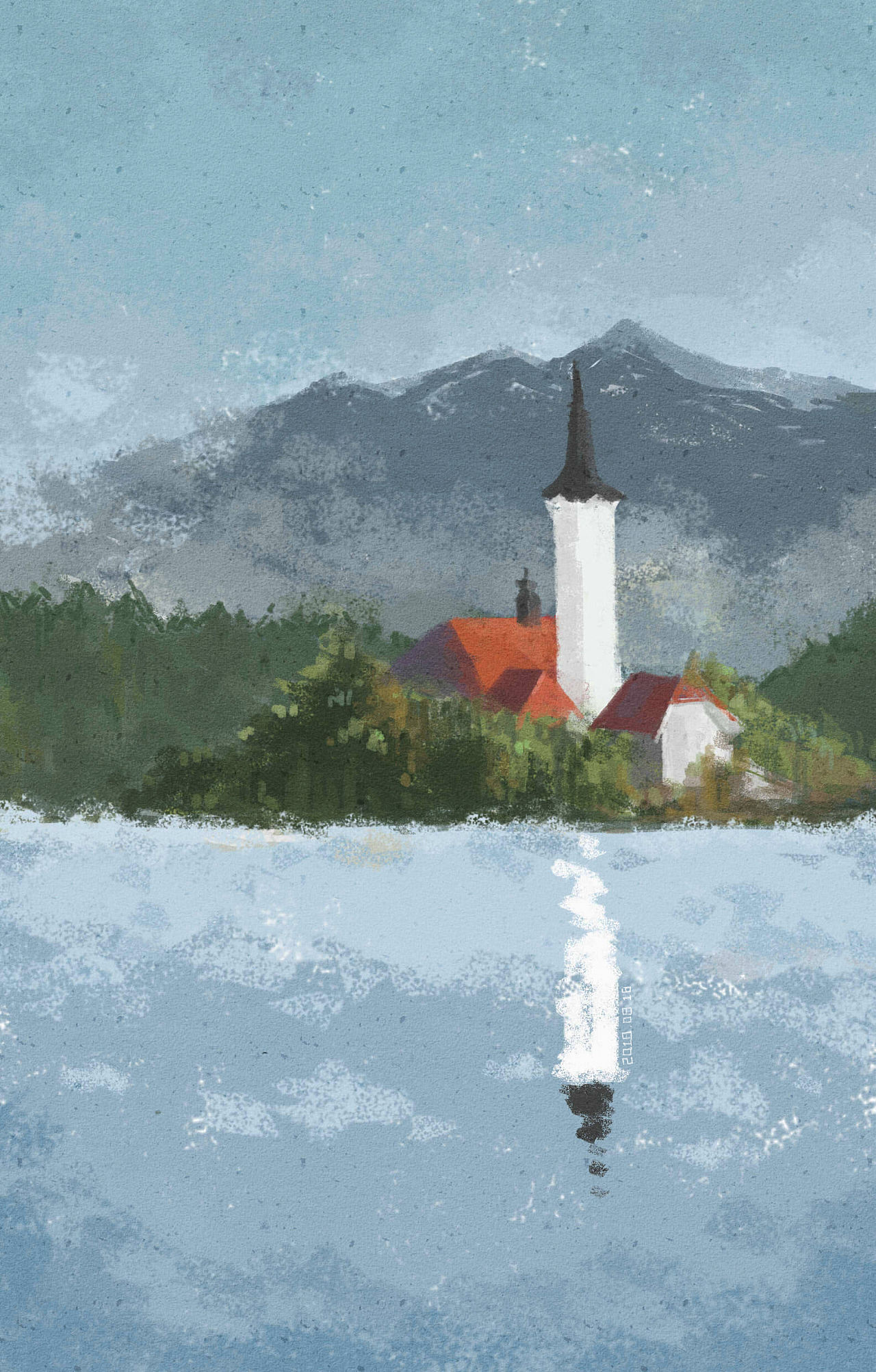 摸鱼（图ZMTI2MzczMTEy） - 艺术插画 - 站酷设计师陆上行走的鱼原创素材 - 站酷ZCOOL