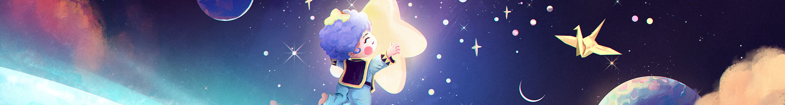 夏空空插画的个人主页（封面预览） - 主页封面设置 - 站酷设计师夏空空插画原创素材 - 站酷ZCOOL