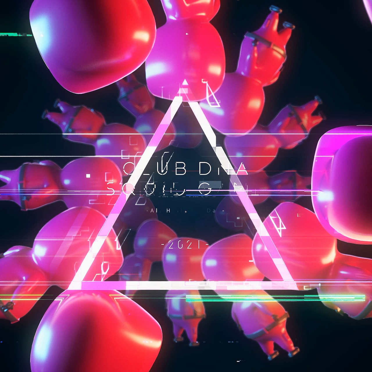 鱿鱼游戏三维动画