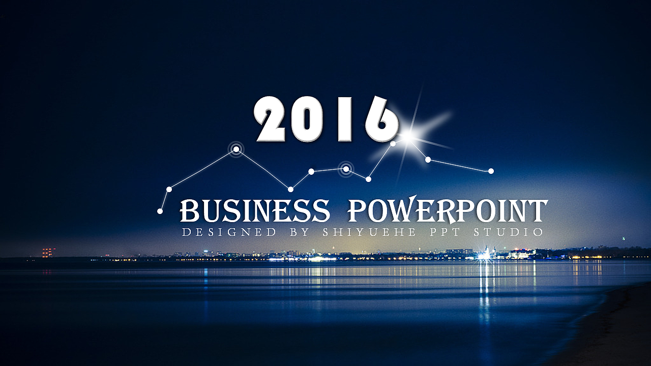 用线条演绎蓝色律动（图ZMzYzNzM0OTY=） - PPT/Keynote - 站酷设计师十月荷原创素材 - 站酷ZCOOL