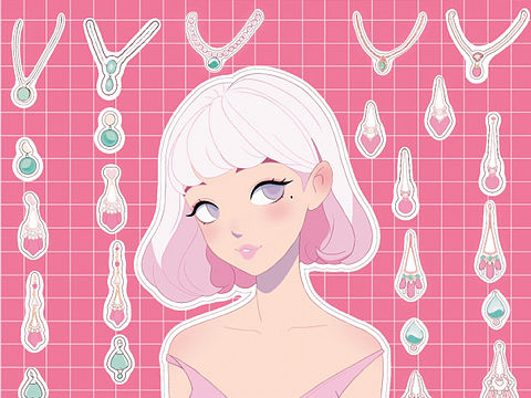 芭比换装游戏贴纸🥰有视频版的yo