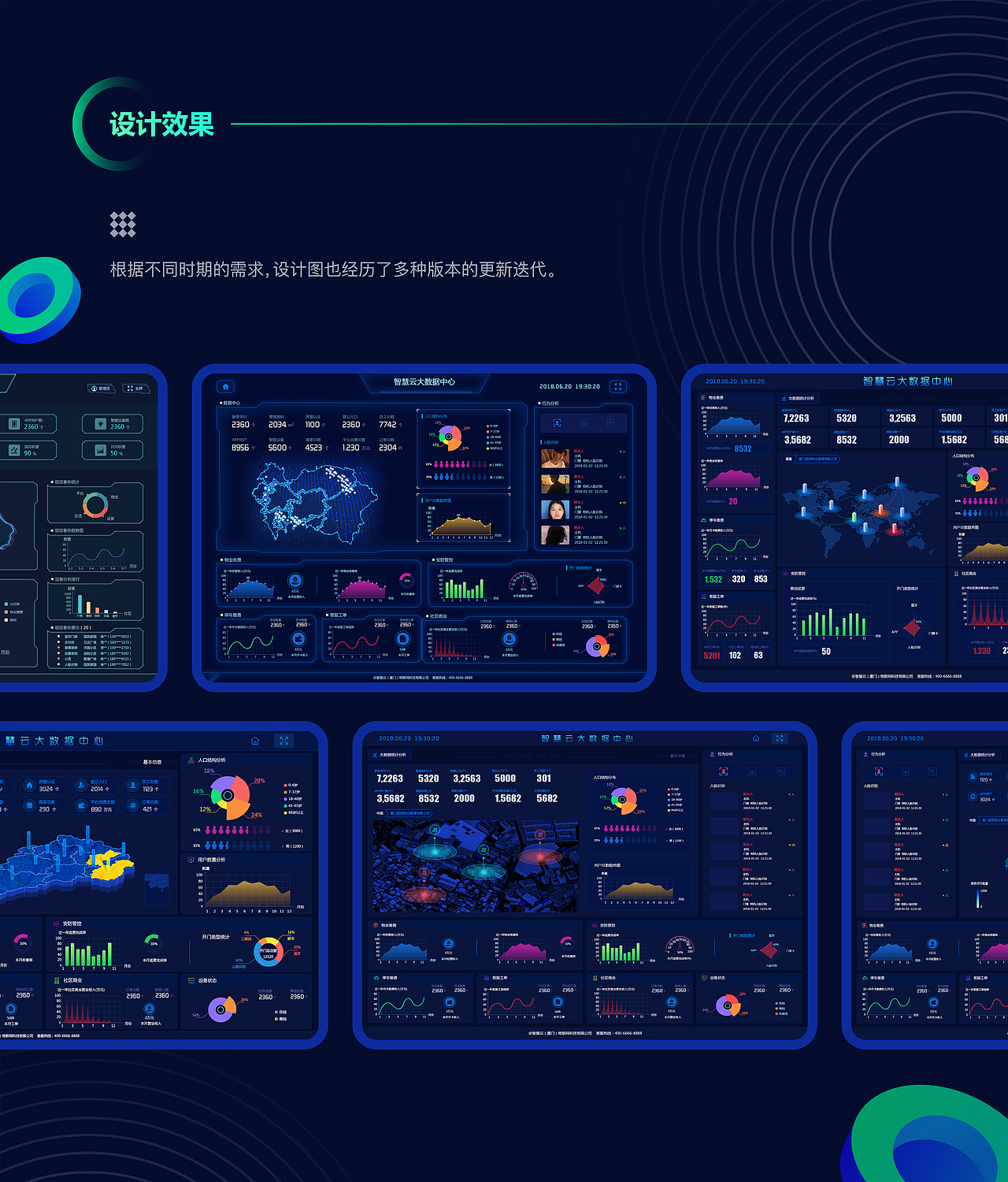 物联网 大屏 大数据 可视化（图ZMzM0MTI1MTUy） - 其他网页 - 站酷设计师Lee_YL原创素材 - 站酷ZCOOL