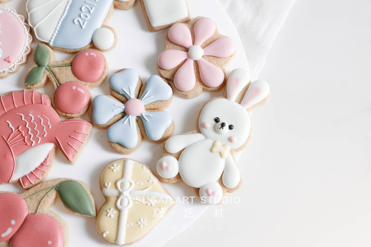 儿童节主题糖霜饼干拍摄创意饼干拍摄糖霜饼干伴手礼