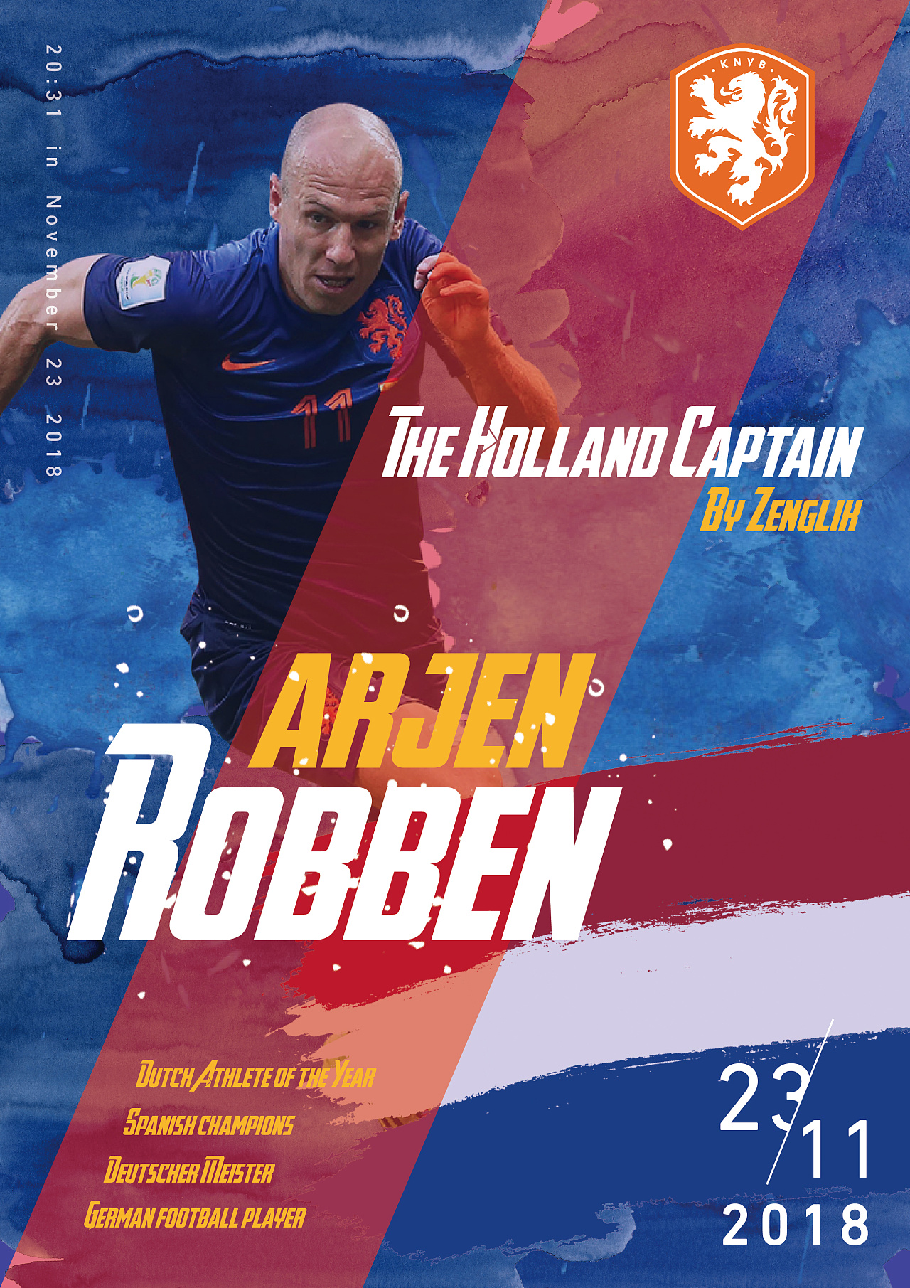 足球国家队队长系列海报