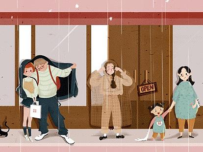 【插画-板绘】想念二中门口的文具店