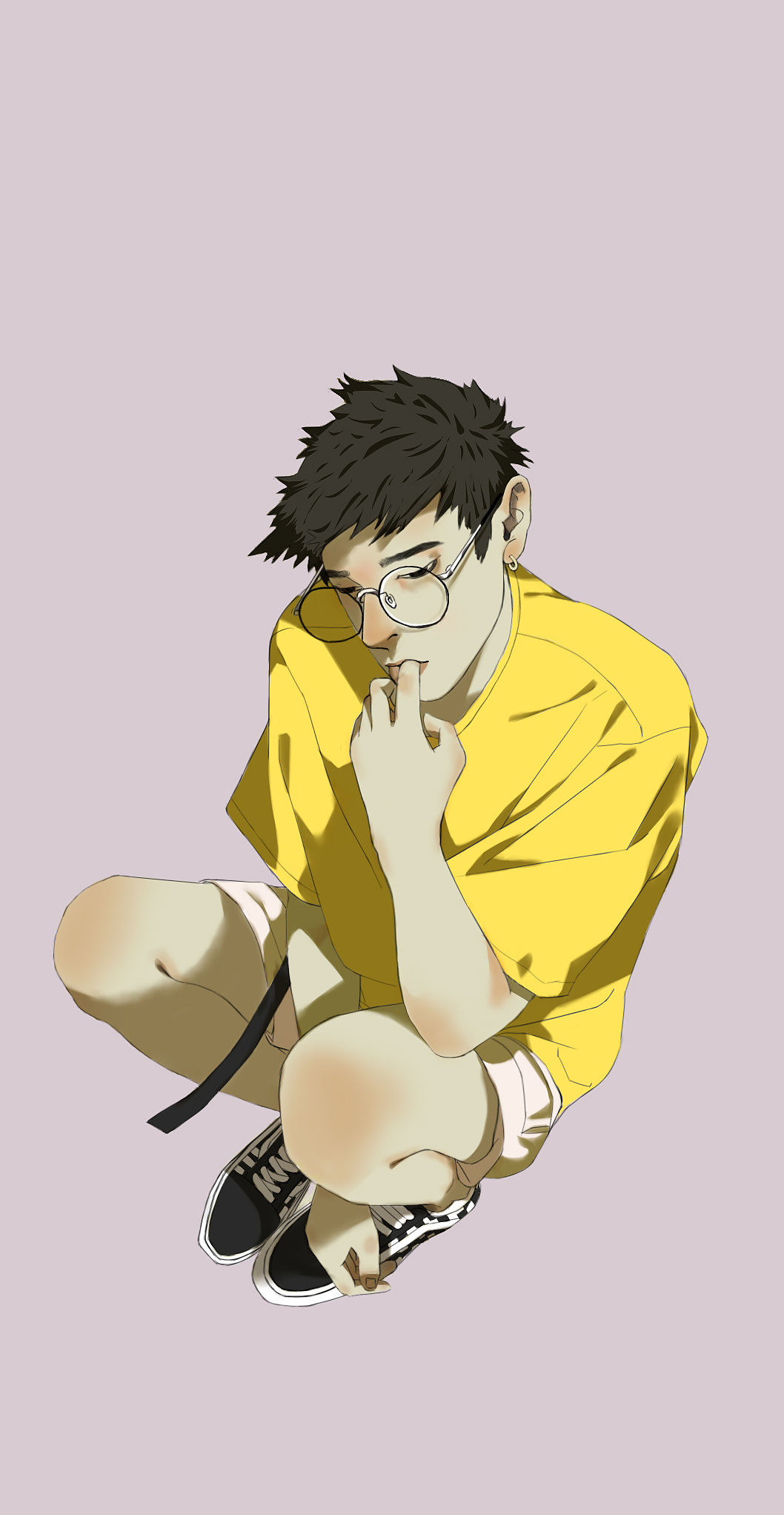 临摹孙无力插画