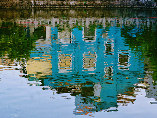 ps小技巧:水中倒影z70612102281数字倒影梅野野70春醒之雨夜倒影爱上