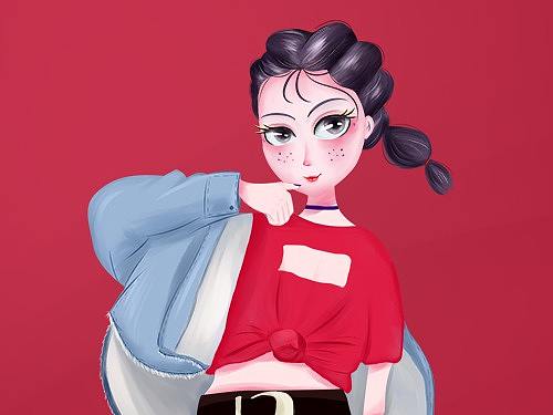 插画人物