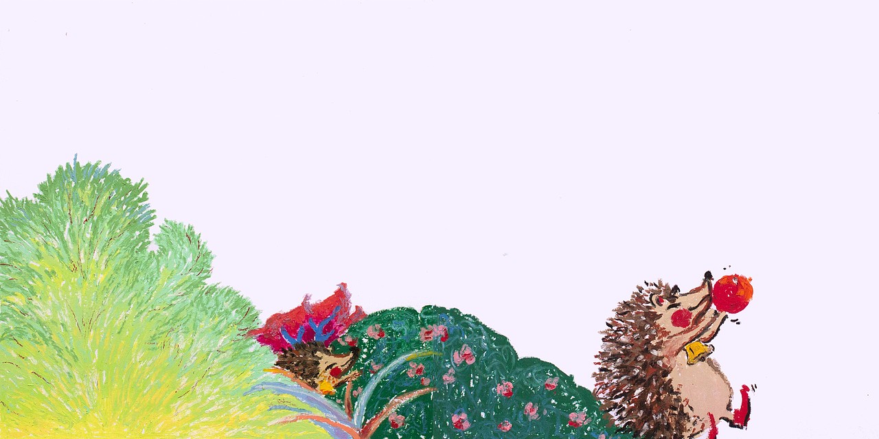 皮皮-小刺猬童书插画